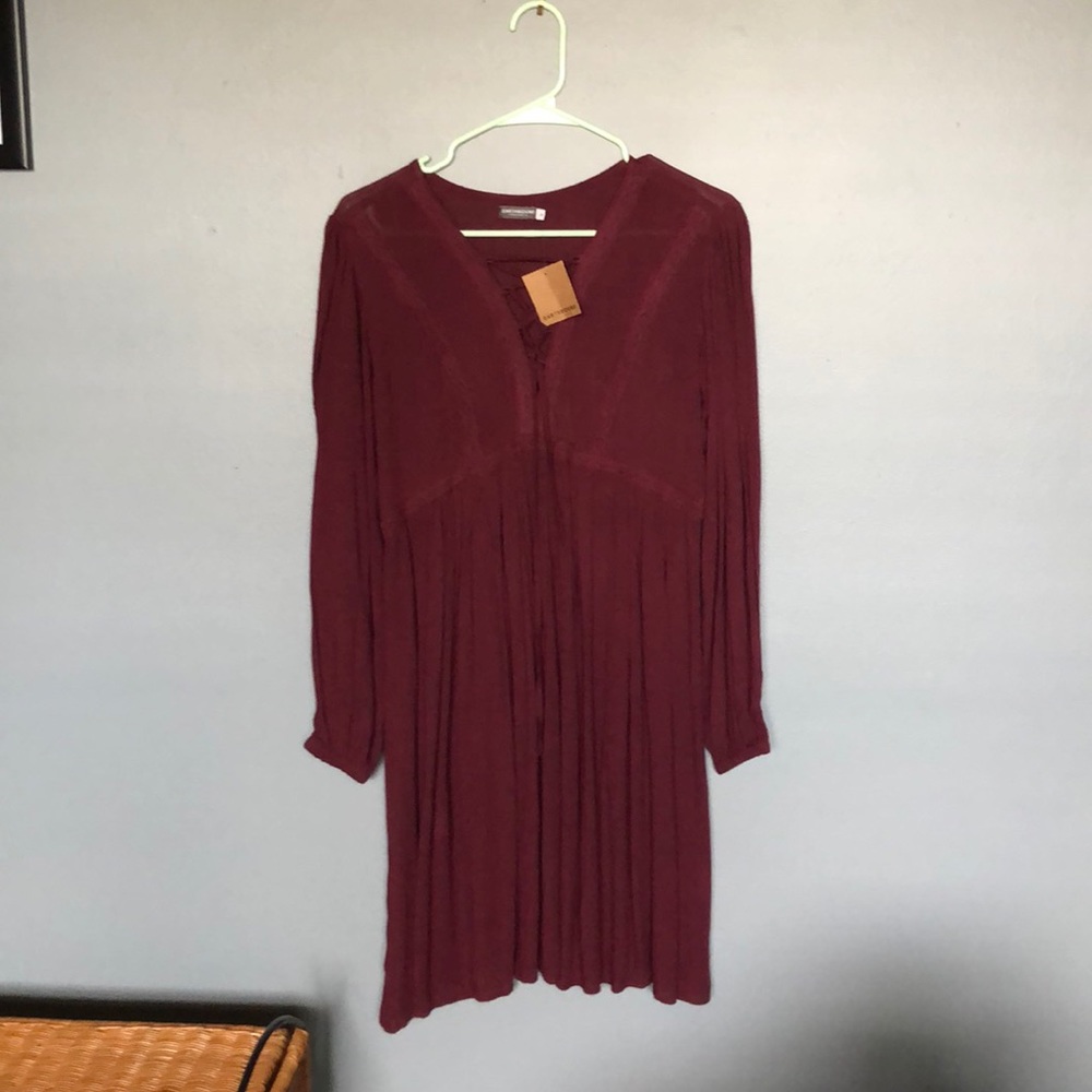 Maroon Earthbound Dress